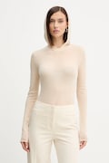 Patrizia Pepe body din lână culoarea bej, light, 2K0349 K034