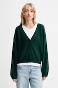 American Vintage cardigan de lână culoarea verde, light, RAX19C