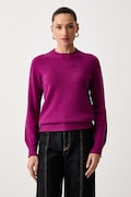 Lacoste sweter damski wełniany szary AF4160