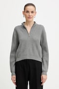 Sveter Guess HARLEY šedá farba, ľahký, s polorolákom, W5BR29 Z0572