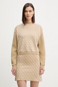 Guess pulover din amestec de lână AUBREY culoarea bej, cu turtleneck, W5BR23 Z3JD2