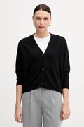 Sisley cardigan con lana colore nero 102HM602Q