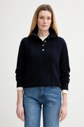 A.P.C. pulover de lână Pull Thea culoarea bleumarin, cu turtleneck, WVBCZ.F23426