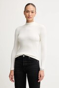 Pepe Jeans sweter damski kolor beżowy lekki z półgolfem PL7000026