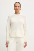 Twinset sweter z dodatkiem alpaki damski kolor beżowy 252TT3060