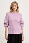 Twinset sweter z dodatkiem alpaki damski kolor różowy 252TT3060