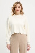 Twinset sweter z domieszką wełny damski kolor beżowy 252TT3210