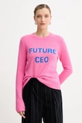 MAX&Co. sweter wełniany damski kolor różowy lekki 2528366032200