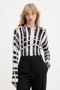 Desigual sweter NORUEGA damski kolor czarny lekki 25WWJF41