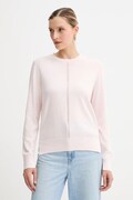 BOSS Orange sweter z dodatkiem wełny damski kolor różowy lekki 50548927