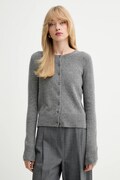 Marella cardigan de lână culoarea gri, light, 2523346084200