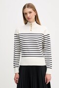 Tommy Hilfiger sweter damski kolor biały lekki WW0WW47467