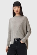 AllSaints maglione in lana ISLA donna colore grigio  W004KD