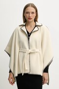 Morgan poncho culoarea bej, light, 5BELCO