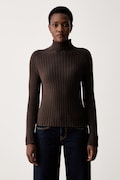 Marc O'Polo sweter damski bawełniany brązowy 5000008826