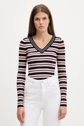 Guess Jeans sweter damski kolor czarny lekki W5BR05 Z3P32