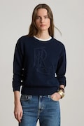 Lauren Ralph Lauren sweter damski bawełniany granatowy 200979653