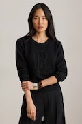 Lauren Ralph Lauren sweter damski bawełniany czarny 200979653