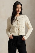 Вовняний кардиган Polo Ralph Lauren колір білий 211978312