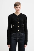 Вовняний кардиган Polo Ralph Lauren колір чорний 211978312