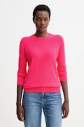 Kašmírový sveter FROM FUTURE ružová farba, ľahký, WPR00019