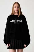 WRSTBHVR Eliam sweter wełniany damski czarny U7025GT.3020