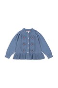 Дитячий бавовняний кардиган Konges Sløjd SOLEIL CARDIGAN GOTS KS103980