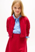 Дитячий кардиган Tommy Hilfiger колір рожевий легкий KG0KG08852
