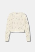Guess sweter z wełną dziecięcy kolor beżowy lekki J5BR28 Z0870