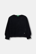 Дитячий светр з додаванням вовни United Colors of Benetton колір синій легкий 126WC108Q