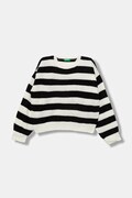 Дитячий светр United Colors of Benetton колір білий 1Z8SQ108X
