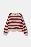 Дитячий светр United Colors of Benetton колір бордовий 1Z8SQ108X