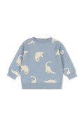 Παιδικό βαμβακερό πουλόβερ Konges Sløjd LAPIS KNIT SWEATER GOTS χρώμα: γκρι, KS103856