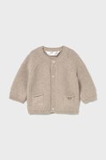 Mayoral Newborn sweter niemowlęcy kolor beżowy lekki 2337