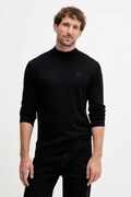 Karl Lagerfeld sweter wełniany męski kolor czarny lekki 553399.655002