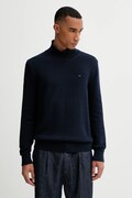 Bavlněný svetr Tommy Jeans pánský, tmavomodrá barva, DM0DM22096