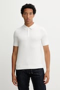 HUGO tricou polo culoarea bej, uni, 50536672