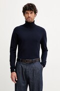 United Colors of Benetton sweter męski kolor granatowy lekki z golferm 110XU2025