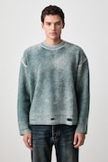 Represent Reversible Fade Out sweter wełniany męski turkusowy MLM100217