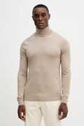 Guess sweter z dodatkiem wełny JIM męski kolor beżowy lekki z golferm M5BR09 Z0432