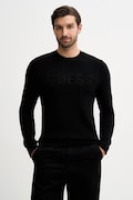 Guess sweter męski kolor czarny z półgolfem M5BR35 Z2ZK2