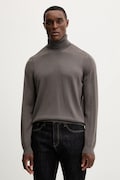 Armani Exchange sweter z dodatkiem wełny kolor szary z golferm XM000900 AF11982