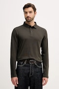 Joop! longsleeve bawełniany kolor zielony gładki 30047432