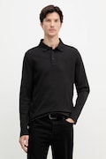 Joop! longsleeve bawełniany kolor czarny gładki 30047432