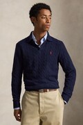 Polo Ralph Lauren sweter męski wełniany granatowy 710974165