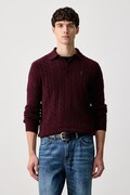 Polo Ralph Lauren pulover za muškarce od vune bordo 710974165