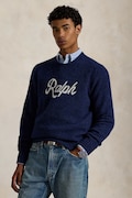 Polo Ralph Lauren sweter z dodatkiem wełny męski kolor granatowy lekki 710979098
