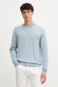 Pepe Jeans sweter z domieszką wełny męski kolor niebieski lekki PM7000013