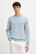 Pepe Jeans sweter z domieszką wełny męski kolor niebieski lekki PM7000013