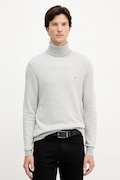 Светр з домішкою вовни Tommy Hilfiger колір сірий легкий гольф MW0MW40446
